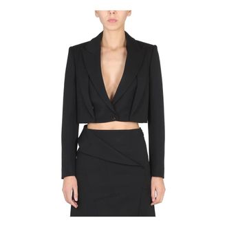 Alexander McQueen Chaqueta Sastre de Lana - Jackets - Mujer - Negro - L