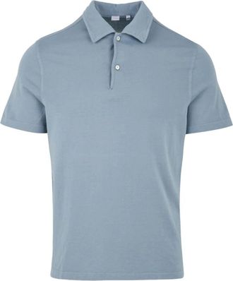 Aspesi Cotton Jersey Polo - Heren - Polos - Blauw - 2XL - Katoen - Tops