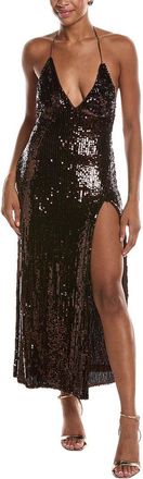 Bardot Santina Halter Maxi Dress