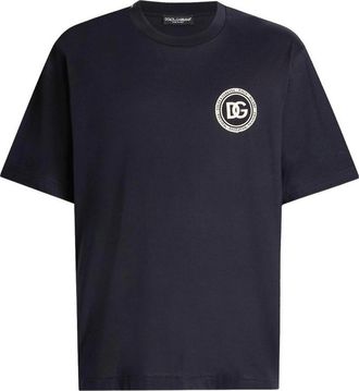 Dolce & Gabbana Short-sleeved cotton T-shirt