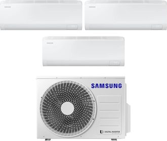 Samsung Aire Acondicionado Aire Acondicionado Trial Split Inverter Samsung Cebu Series 7000+7000+12000 Btu Con Aj068txj3kg A++ Wi-fi 7+7+12 - Noticias