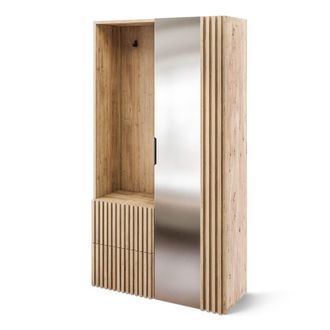 Petits Meubles Mueble de recibidor con 1 puerta paneles de part&iacute;culas madera