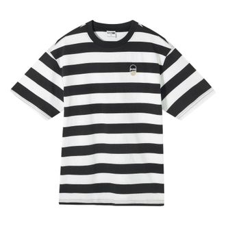 Puma Downtown Striped T-shirt Black White 630115-01