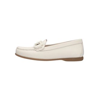 Gabor 201 Loafers - Dames - Schoenen - Wit - Maat: 44 EU Leer