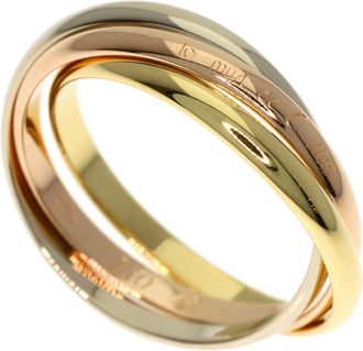Cartier Yellow Gold (18K) Pink Gold (18K) White Gold (18K) Band Ring (Pre-Owned)