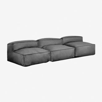 Sklum Sof&aacute; Modular De 3 Piezas Para Jard&iacute;n Dojans Sklum