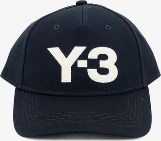 Yohji Yamamoto Cappello Baseball Y-3 Logo in cotone - ADIDAS Y-3 - gender_Man