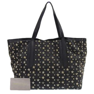 Jimmy Choo London Leather Tote Bag (Pre-Owned)