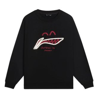 Li-Ning Anything Is Possible Graphic Sweatshirt Black AWDSG91-2