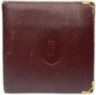 Cartier Pre-owned Wallets, female, Red, Size: ONE SIZE Pre-owned Vintage Wallet