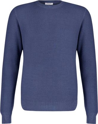 Boglioli Heren, Truien, Blauw, Maat: S Wol