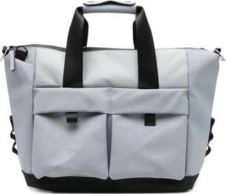 Rains Otaru Weekendtas Klein - unisex - Shoppers - Blauw - ONE Size - Polyester - Tassen