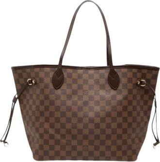 Louis Vuitton Pre-owned Tote Bags, female, Brown, Size: ONE SIZE Pre-owned Neverfull MM