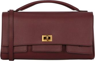 Balenciaga Bel Air Small Leather Clutch