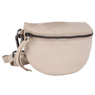 Harbour 2nd Umh&auml;ngetasche HARBOUR 2ND Paulette, Damen, Gr. B/H/T: 24cm x 13cm x 7cm, beige (cream), Rindsleder, Taschen Umh&auml;ngetasche, Schultertasche, Mini Bag, H