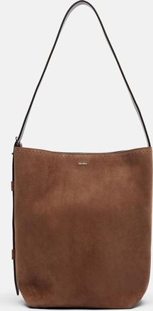 Max Mara Medium suede bucket bag