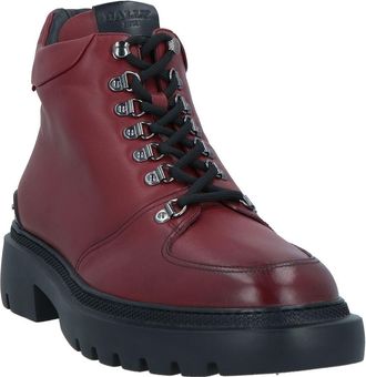 Bally Valiant 6239849 Mens Heritage Red Calf Leather Boots