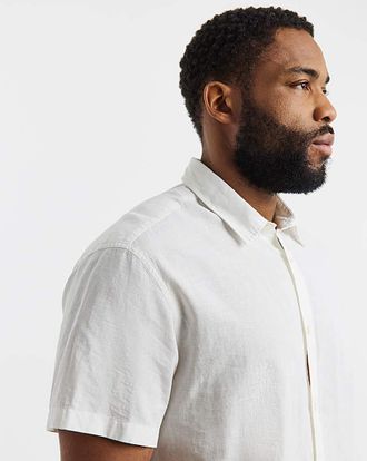 Jack & Jones Jack & Jones Breeze Linen Blend Shirt