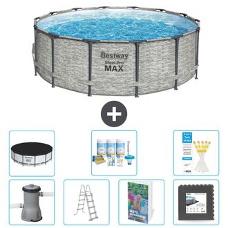 Bestway Piscina Bestway Steel Pro Max Redonda - 427x122 Cm - 8-piezas S581