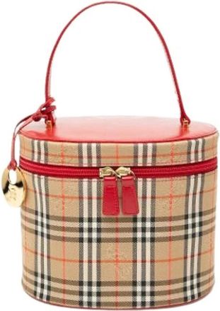 Burberry Borsa Vanity Pre-owned - - Pre-owned - Donna - Beige - ONE SIZE