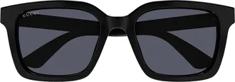 Gucci Sunglasses Gg1582 Sk 001 Black/Grey Men