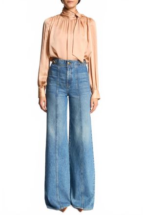 Ulla Johnson The Delphine High Rise Jean In Danube