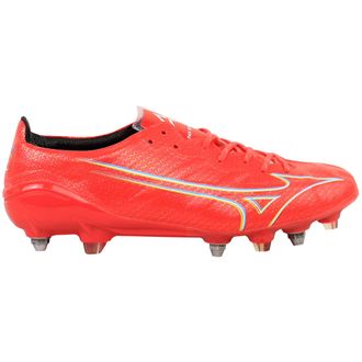 Mizuno Alpha Japan Mix Mens Red Football Boots - Size UK 9.5