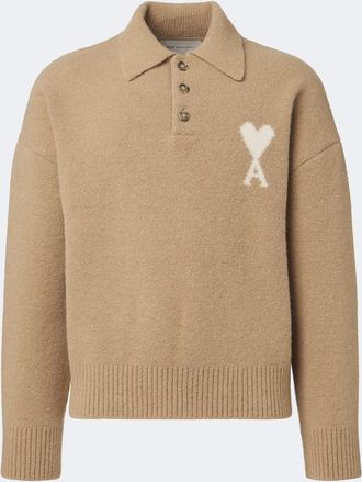 Ami Pullover Ami de Coeur in misto alpaca e lana