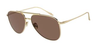 Giorgio Armani AR6152 301373 Womens Sunglasses Gold Size 57