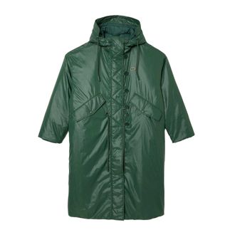 Lacoste Dames Waterafstotende Volledige Rits Jas (Groen)