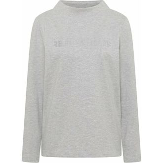 Cecil Longsleeve - Dames - Tops - Grijs - Maat: XL Zijde