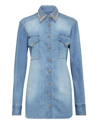 Philipp Plein Denim Shirt