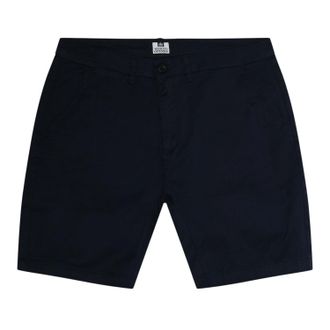 Weekend Offender Heren Dillenger Twill Chino Shorts (Marineblauw)