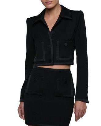 L'agence LAgence Blythe Satin Binding Jacket