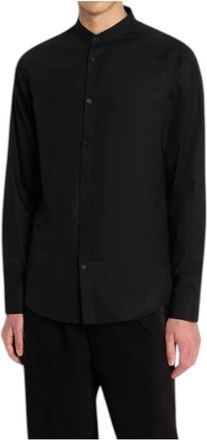 A|X Armani Exchange Hombre, Camisas, Negro, Talla: S
