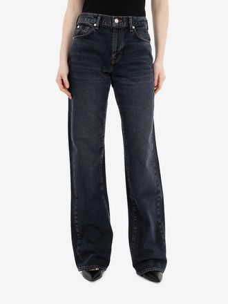 7 For All Mankind Tess trouser stormwave dark blue