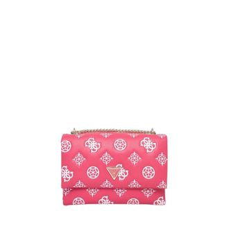 Guess Deesa Logo - Dames - Schoudertassen - Roze - ONE Size - Leer - Tassen