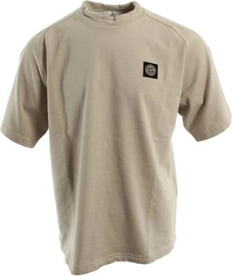 Stone Island T-shirt - - Tops - Uomo - Beige - M