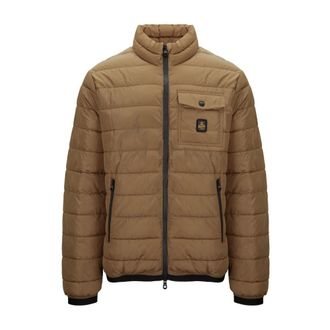 RefrigiWear Down Jassen - Heren - Winterjassen - Bruin - S - Polyester - Jassen