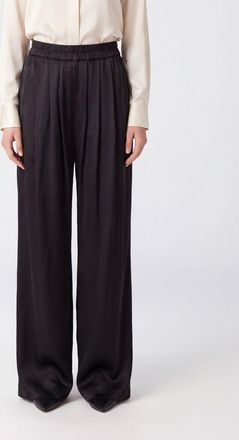 Isabel Marant Pantaloni palazzo Nolia in viscosa a vita alta con gamba larga