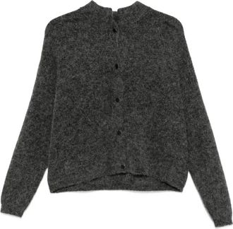 Gestuz Alpha Korte Vest - Dames - Vesten - Grijs - M - Wol - Truien & Vesten