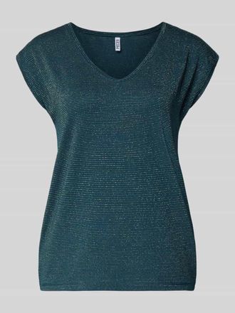Pieces Regular Fit Shirt aus Viskose-Mix Modell BILLO in Petrol, Gr&ouml;&szlig;e XL