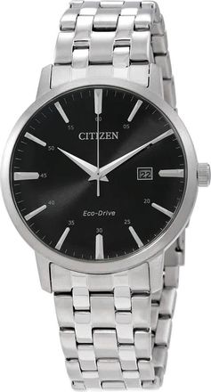 Citizen Eco-Drive Black Dial Mens Watch BM7460-88E