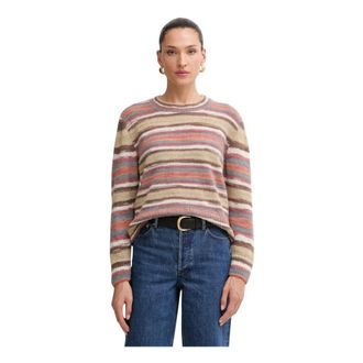 A.P.C. A.p.c., Truien & Vesten, Dames, Veelkleurig, XS, Round-neck Truien