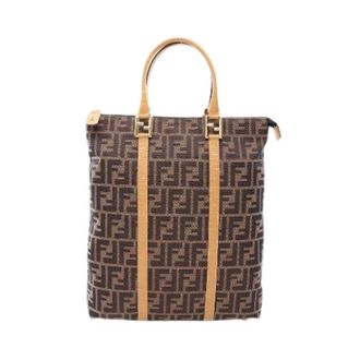 Fendi Pre-owned Zucca Canvas Tote Bag - Pre-owned - Mujer - Marr&oacute;n - ONE SIZE
