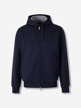 Brunello Cucinelli Hooded Zip Sweatshirt