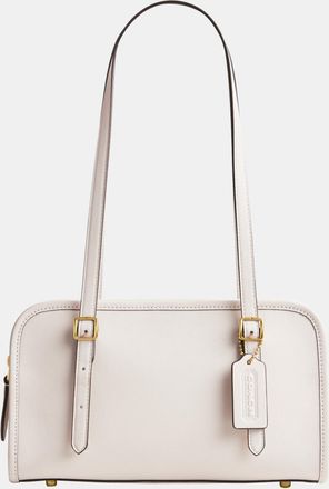 Coach Womens Swing Zip Bag - White Leather - One Size