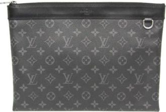 Louis Vuitton Pre-owned Clutches, male, Black, Size: ONE SIZE Pre-owned Canvas louis-vuitton-bags