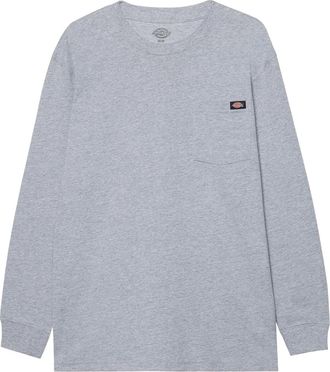 Dickies Heren Luray Pocket T-shirt met lange mouwen (Houtskool)