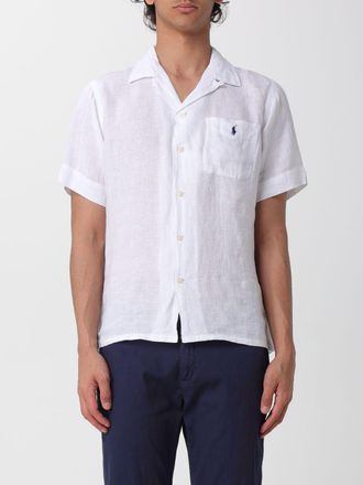 Polo Ralph Lauren Camicia di lino con logo Polo Ralph Lauren
